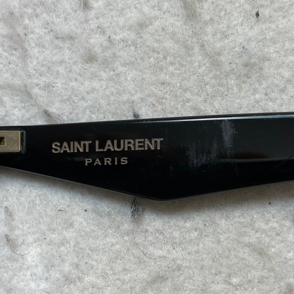 Saint Laurent SL M103 Sunglasses Womens OS Black YSL Logo Cat Eye TOYBT94800 - Picture 6 of 16